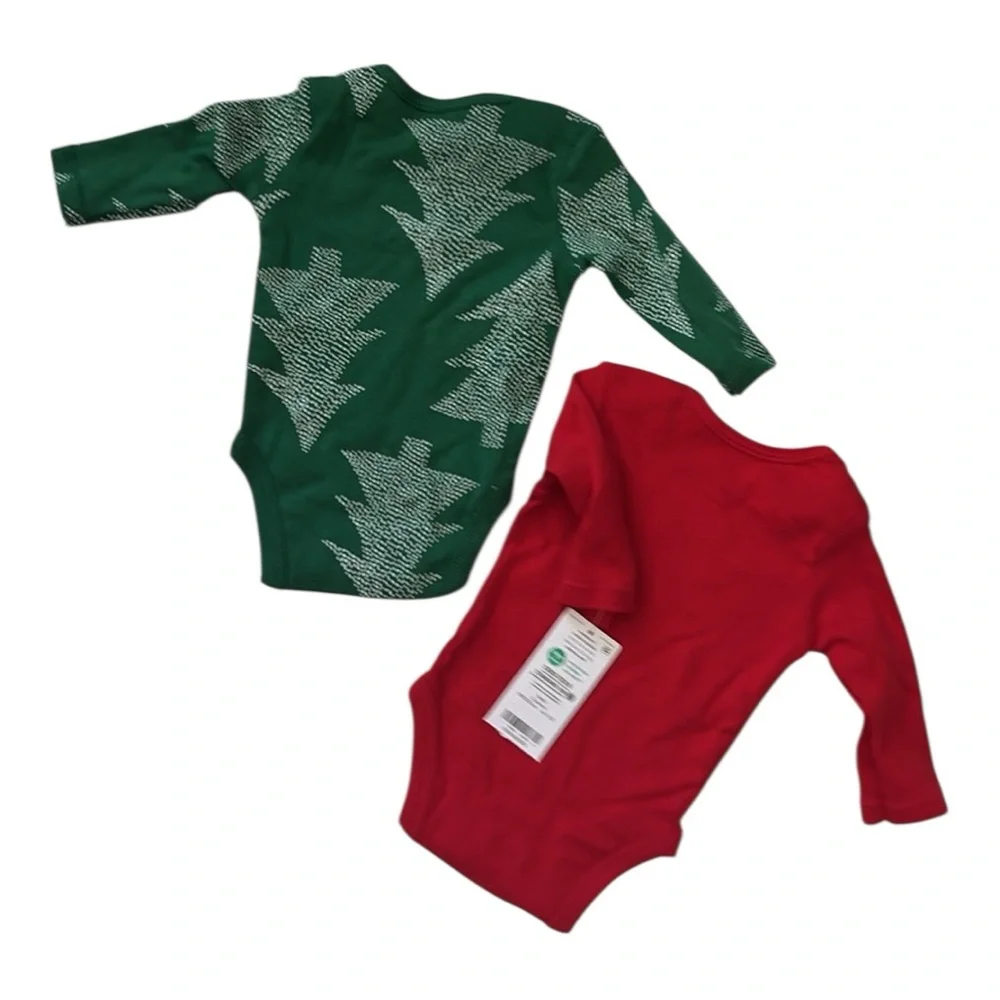 Baby Carter's Christmas Long Sleeve Bodysuit Set